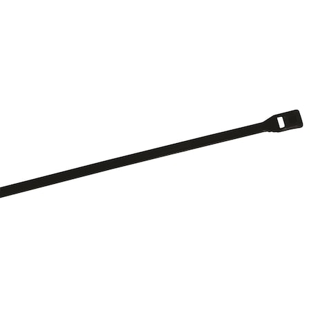 Cobra Tools Cable Tie, 14 in L, Black, Nylon, 50 lb Strength, 100 PK 3005.2266